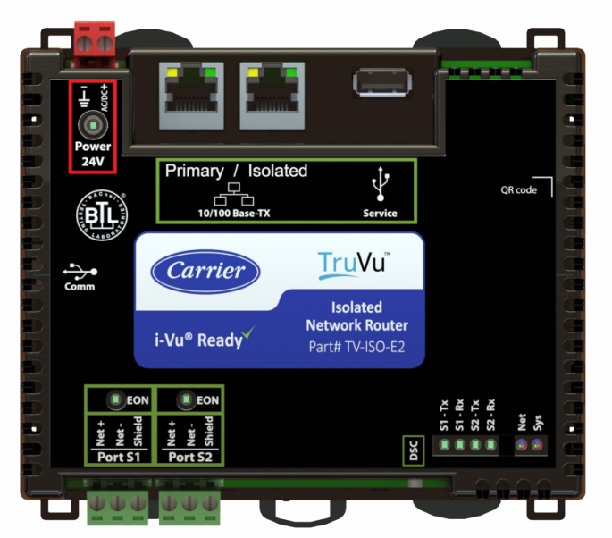 TruVu™ Isolated Network Router