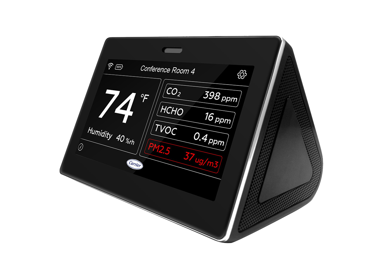 Indoor Air Quality Desktop Display Sensor